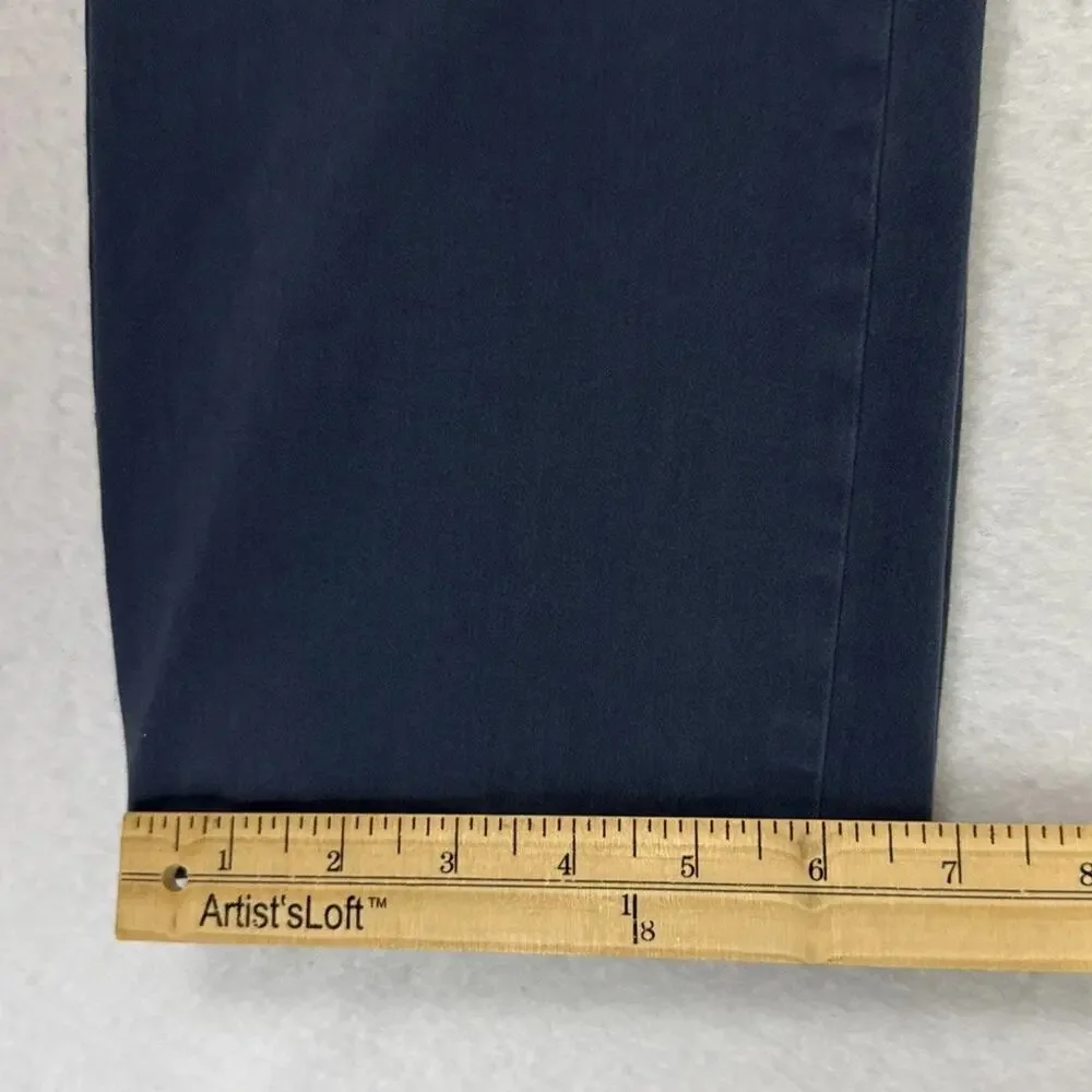 Peter Millar Ultimate Sateen Pants Mens 36 Blue Five Pocket Stretch Golf
